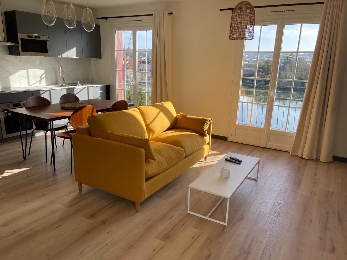 Ambiance Seine, Appartement Lumineux En Bordure De Seine - Chouette Thomery Exteriér fotografie
