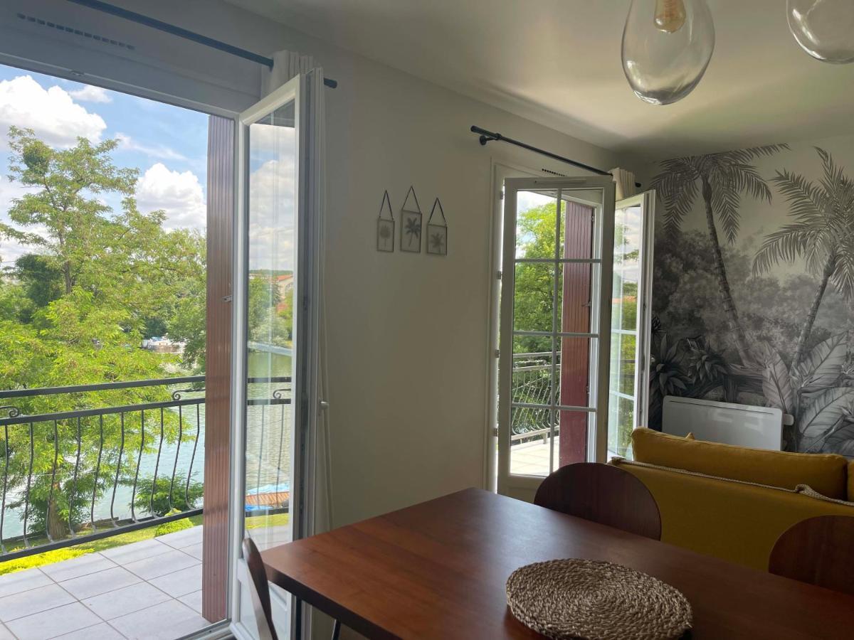 Ambiance Seine, Appartement Lumineux En Bordure De Seine - Chouette Thomery Exteriér fotografie